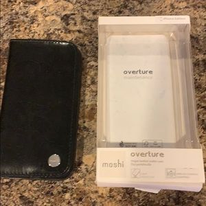 Vegan leather wallet case iPhone X